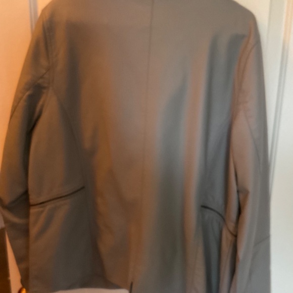 Plus size vegan leather jacket - Picture 2 of 3
